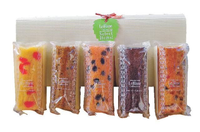 ホテル自慢のフルーツケーキ「ケークフリュイ」