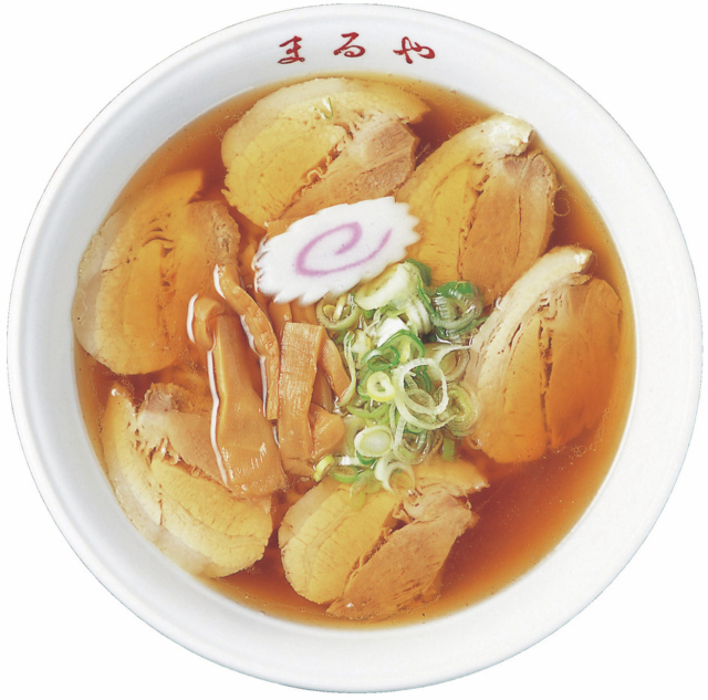 【喜多方ラーメン×定番】大きな丼にスープがたっぷり「老麺まるや」