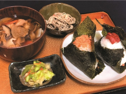 魚沼産コシヒカリをにぎりたてのおにぎりで味わう「天地豊作」<新潟タウン>