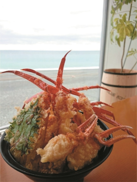 【新潟の道の駅おすすめグルメ】カニ天丼