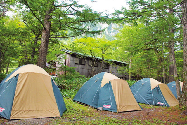【上高地でキャンプ!】森のリゾート小梨