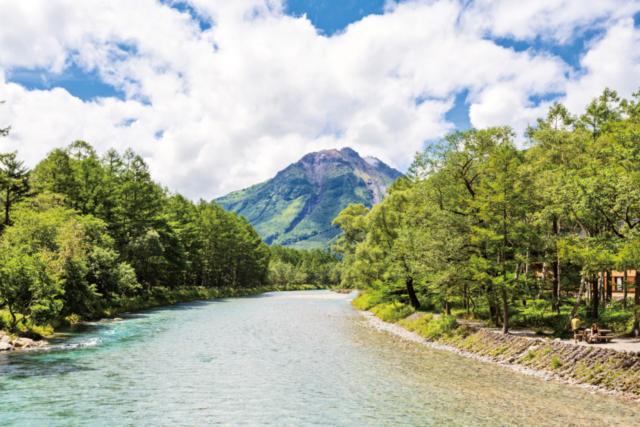 【上高地×大正池〜河童橋コース】⑤上高地随一の観光スポット「河童橋」
