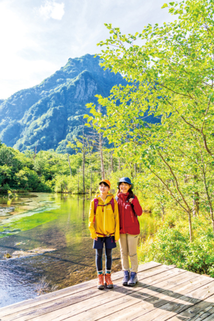【上高地×河童橋〜明神橋コース】②六百山を望む美しい湿原「岳沢湿原」