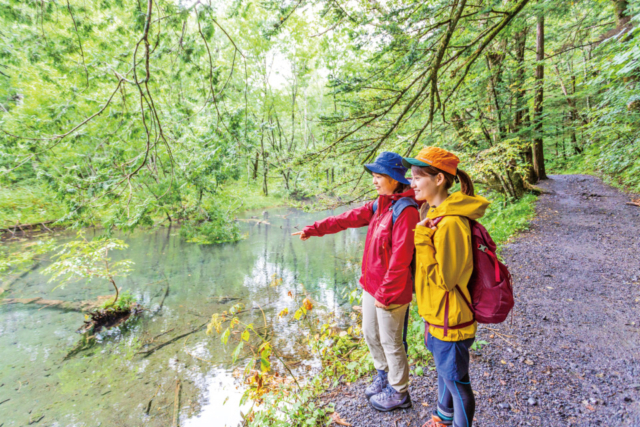 【上高地×明神~徳沢・横尾コース】②水が湧き出る静かなたたずまいの池「古池」