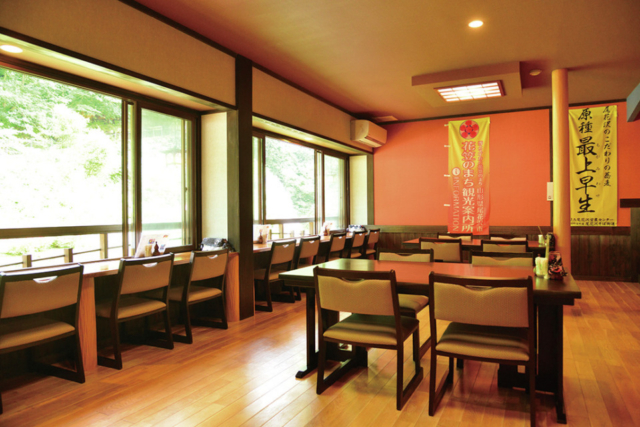 香り高い打ちたてそばを堪「そば処 滝見館 」