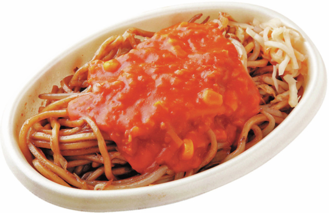 【新潟B級グルメ】爽やかなトマトソースと焼きそばの夢の競演「みかづき万代店」<新潟タウン>