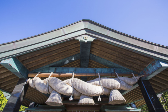 神様へのお参りは3つのお社で