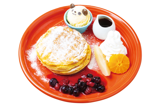 穴場!?なカフェでパンダフード