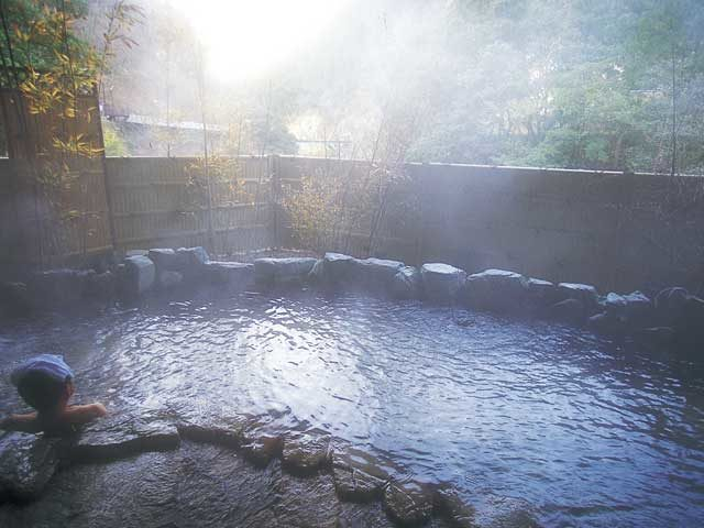 美人湯を満喫できる源泉かけ流しの共同湯「龍神温泉元湯」