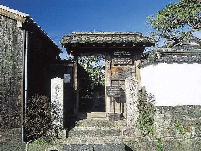 晋作が生まれ育った場所「高杉晋作誕生地」