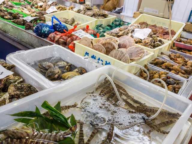 防府の観光スポット 道の駅 潮彩市場防府