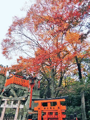 眺望が見事な四ツ辻