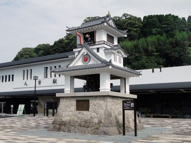 【熊本・人吉×観光】<START>チャリンコに乗ってJR人吉駅を出発!