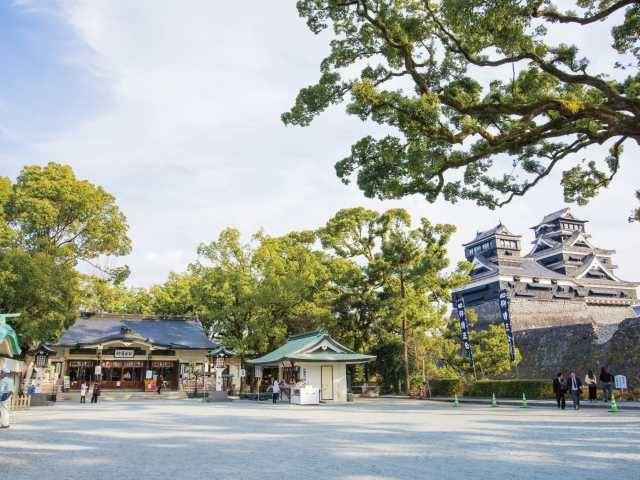 熊本城を見学できる2エリア「加藤神社」