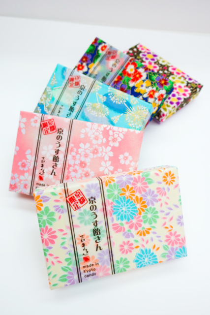 【清水寺参道×二年坂】京友禅をイメージした色とりどりのフルーツ飴「二年坂まるん」