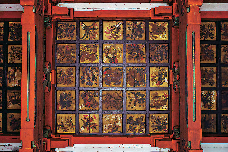 【比叡山延暦寺・東塔】百花の図