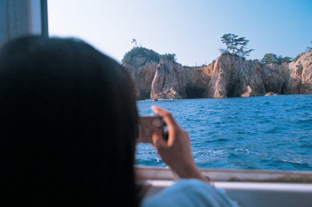 青海島クルージング