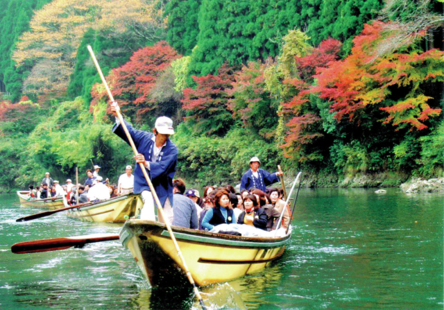 嵐山と保津川の美景を堪能
