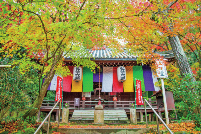 東福寺周辺の紅葉おすすめスポット ボケ封じの観音様「今熊野観音寺」
