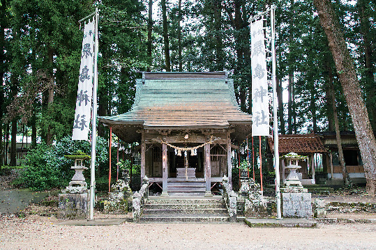 弁天池を守る神様にご挨拶 ~別府嚴島神社~