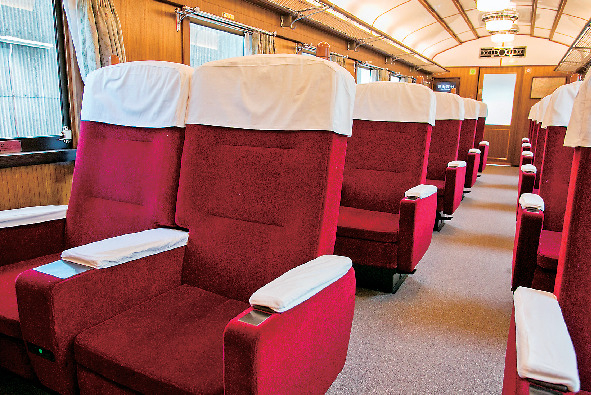 SLやまぐち号 1号車(グリーン車)