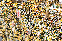 海峡ゆめタワーの恋人の聖地(28階)