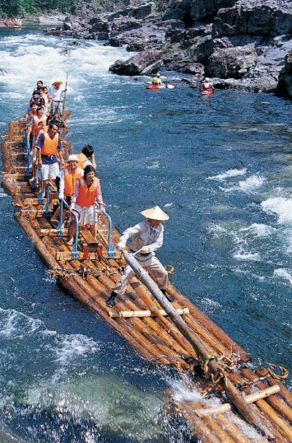 北山川観光筏下り