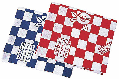 風呂めぐりにぴったりの手ぬぐい「ふくろく」