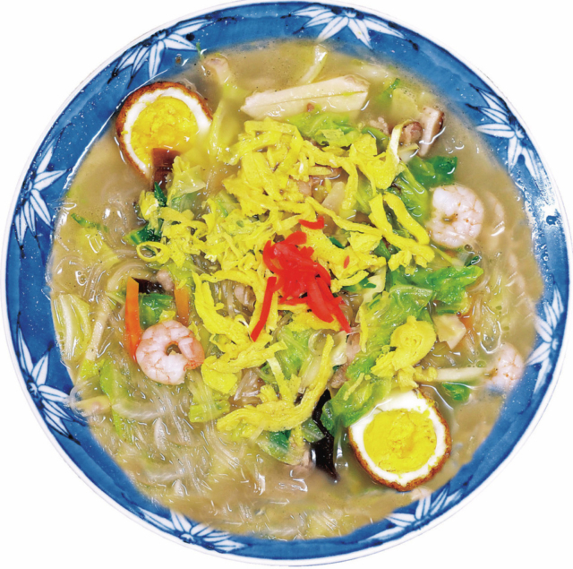スープと相性のいいもっちり麺「正華園」