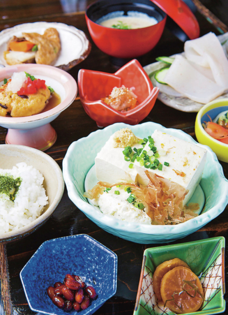 こくのある豆腐を多彩な料理で「とうふ吉祥」