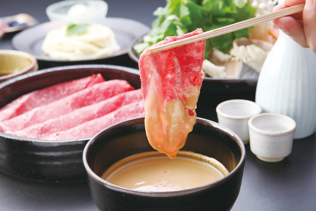 【定番の近江牛】しゃぶしゃぶの元祖の店「近江スエヒロ本店」