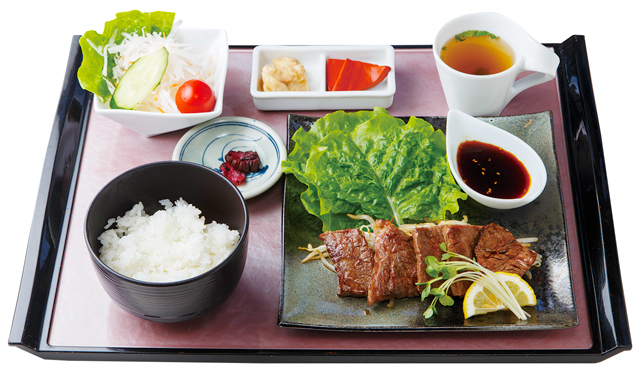 【カジュアルな近江牛】肉厚ジューシーなあみ焼き御膳「久ぼ多屋」