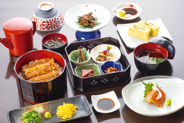 <夢京橋キャッスルロードのランチ>国産うなぎをじっくり炭火焼きで「うなぎや源内」