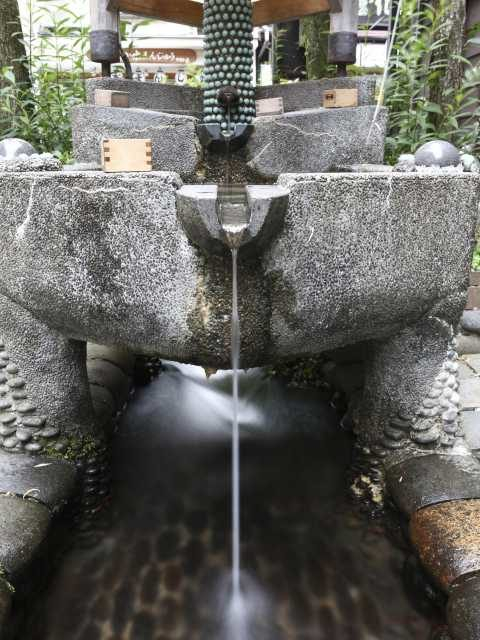 郡上八幡の城下町さんぽコース① やなか水のこみち