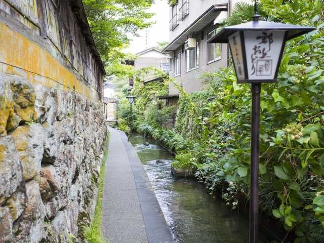 郡上八幡の城下町さんぽコース④ いがわこみち