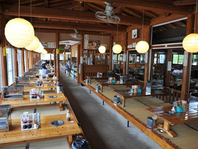 板取川洞戸観光ヤナ