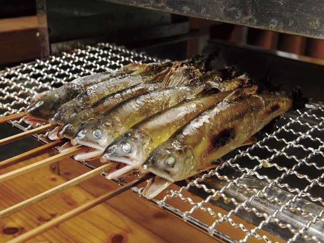 板取川洞戸観光ヤナ