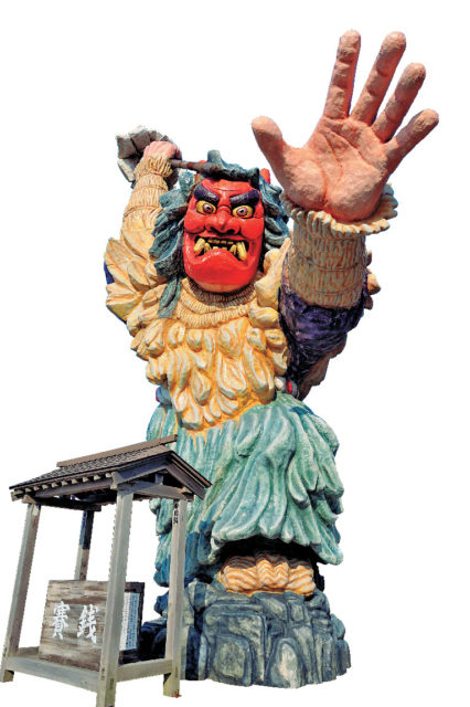 【男鹿半島×ドライブ6】巨大ななまはげは門前地区のシンボル「門前のなまはげ立像」