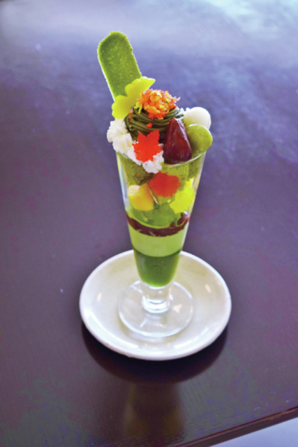 京都×秋限定のおすすめパフェ 金の百合亭