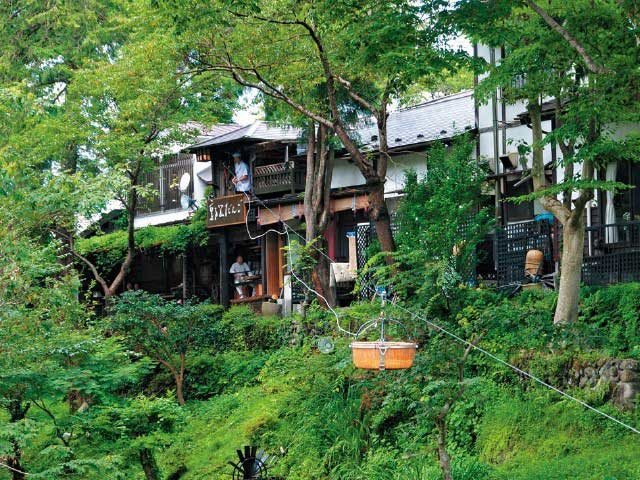 【一関・厳美渓×観光】空飛ぶ団子 郭公屋