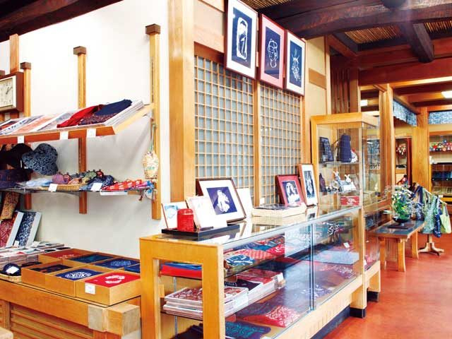 南部古代型染元 蛭子屋 小野染彩所