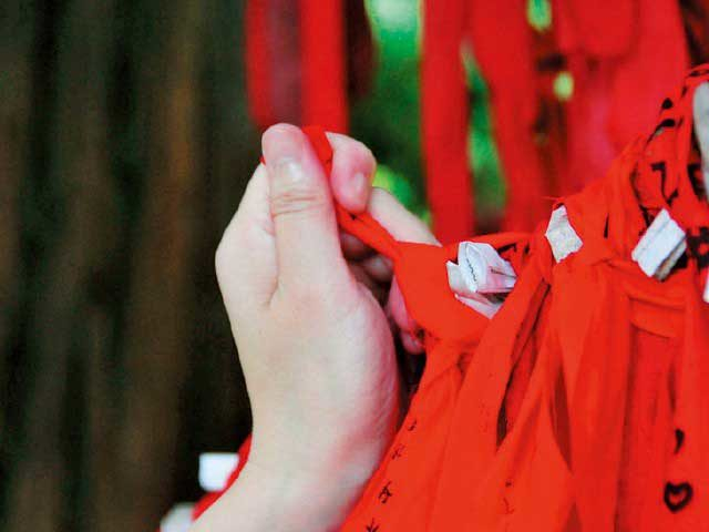 恋愛成就の神様おじさんもカッパとの縁を願掛け!?