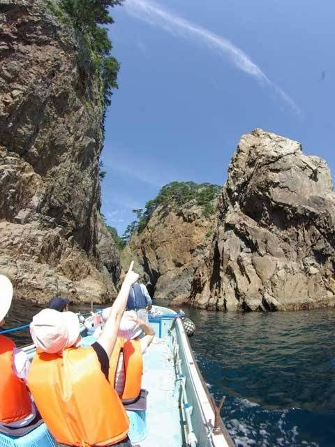 【三陸海岸・北山崎】サッパ船アドベンチャーズ