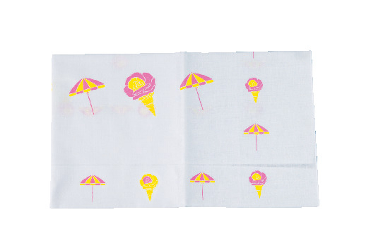 茶巾てぬぐいババヘラアイス