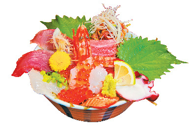 三陸のおいしい魚が丼からあふれそう!「北川食堂」