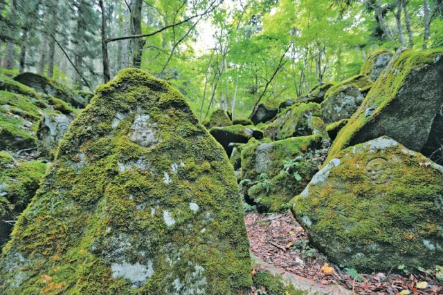 表情もさまざまな380体の羅漢像