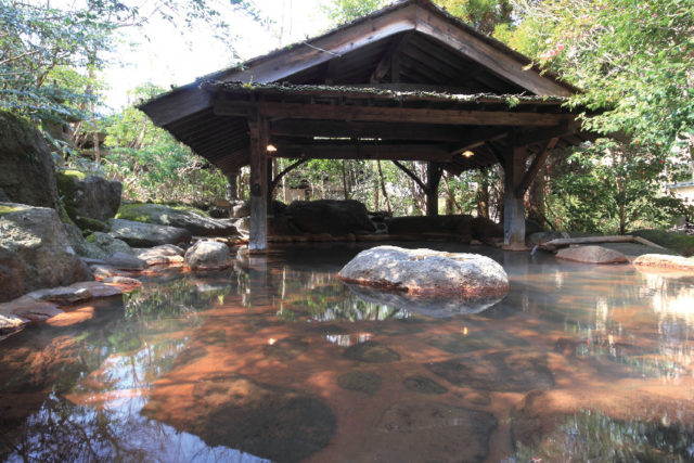 【熊本・黒川温泉×露天風呂】夢龍胆