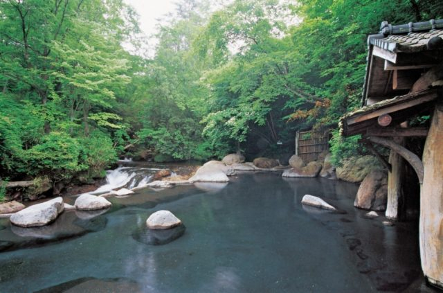 【熊本・黒川温泉×露天風呂】山みず木