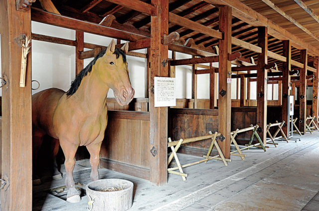 【彦根城×モデルコース】2.城内現存は日本唯一!「馬屋」<重要文化財>
