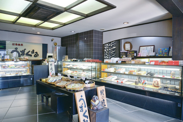 【信楽×観光スポット3】信楽銘菓×信楽焼を楽しむ「紫香楽製菓うずくまる本舗」